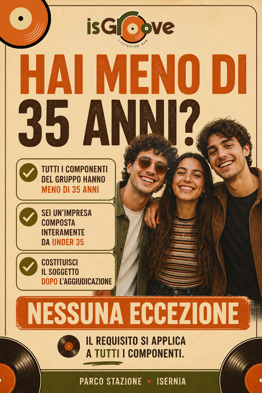 Infografica 3: Hai meno di 35 anni?