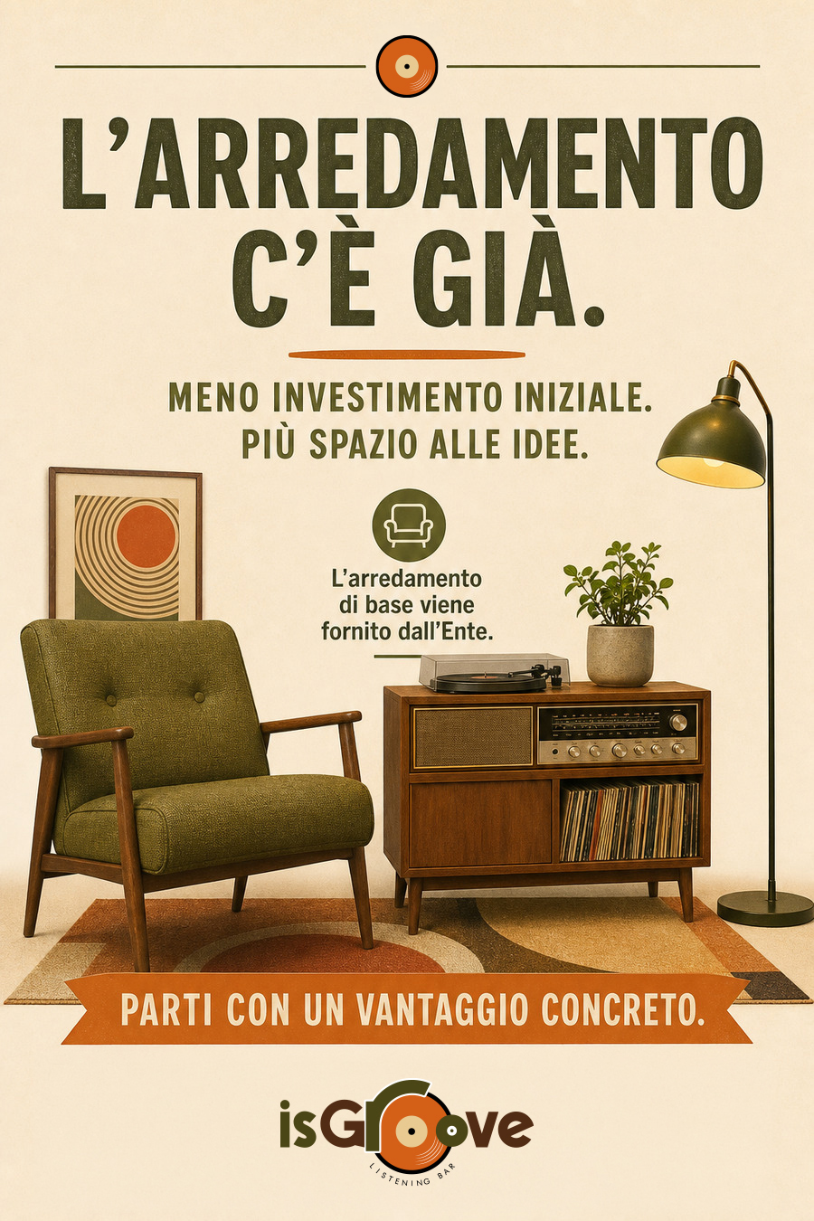 Infografica 7: L'arredamento c'è già