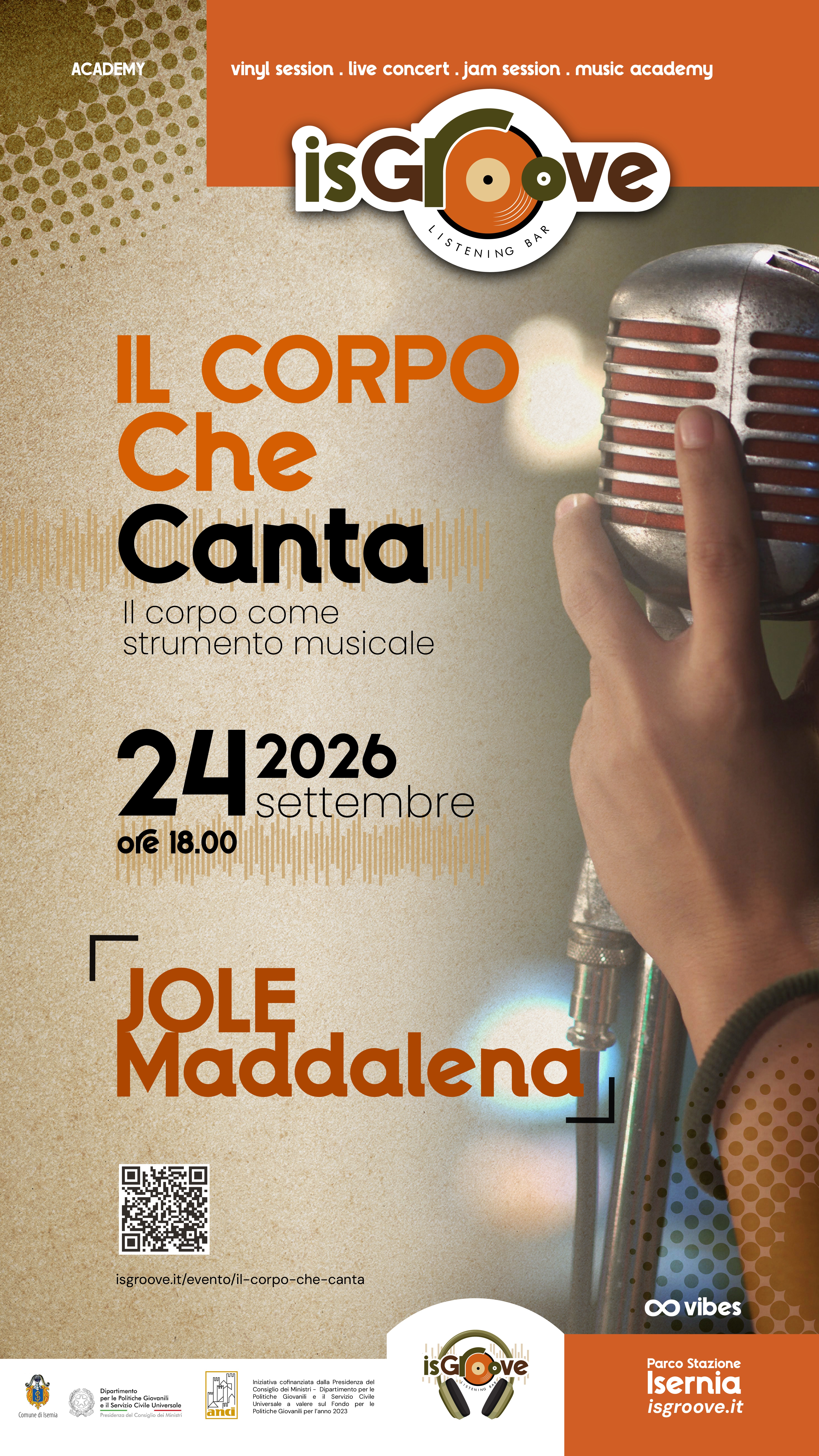 Locandina Il Corpo che Canta