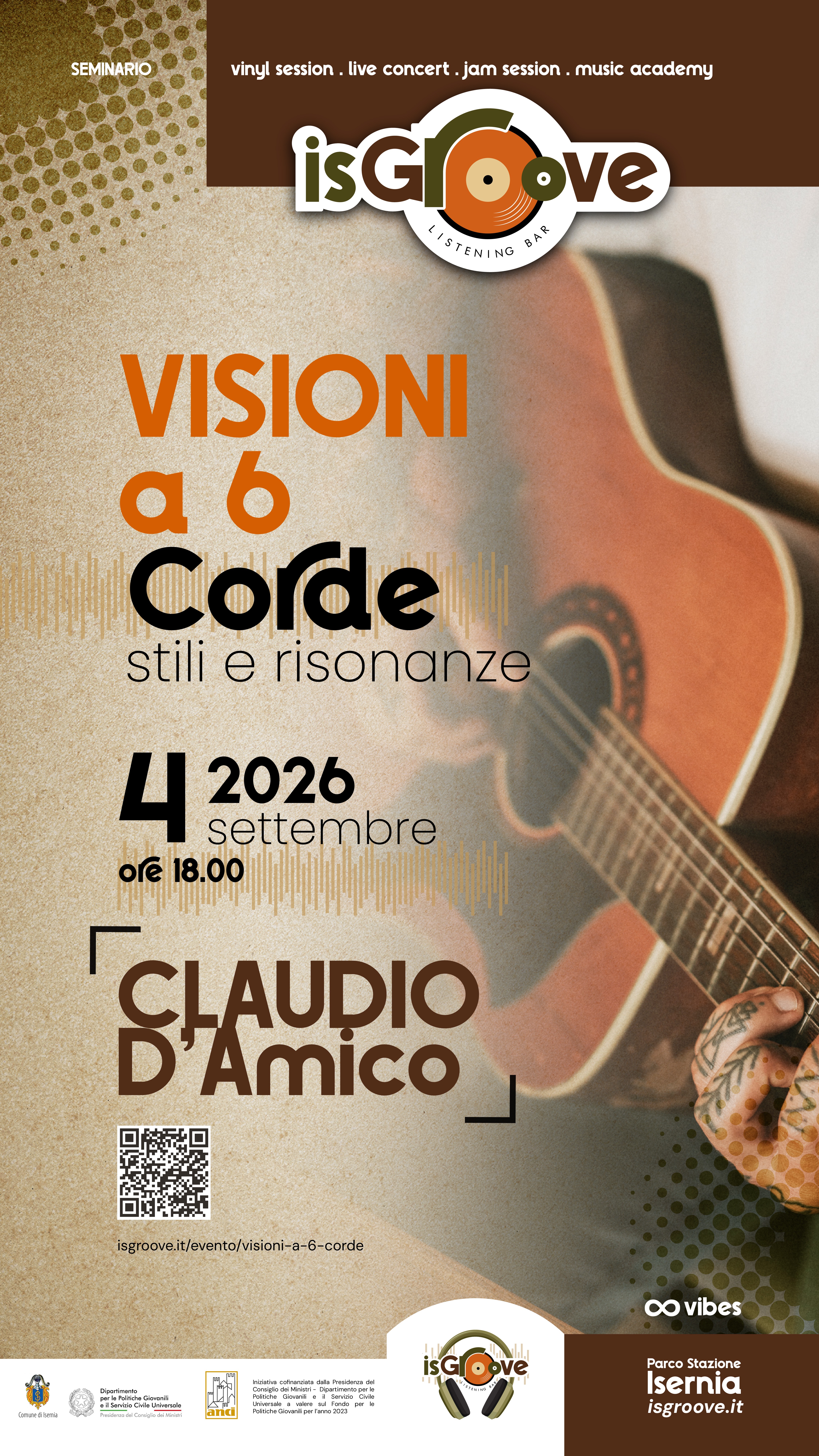 Locandina Visioni a 6 corde