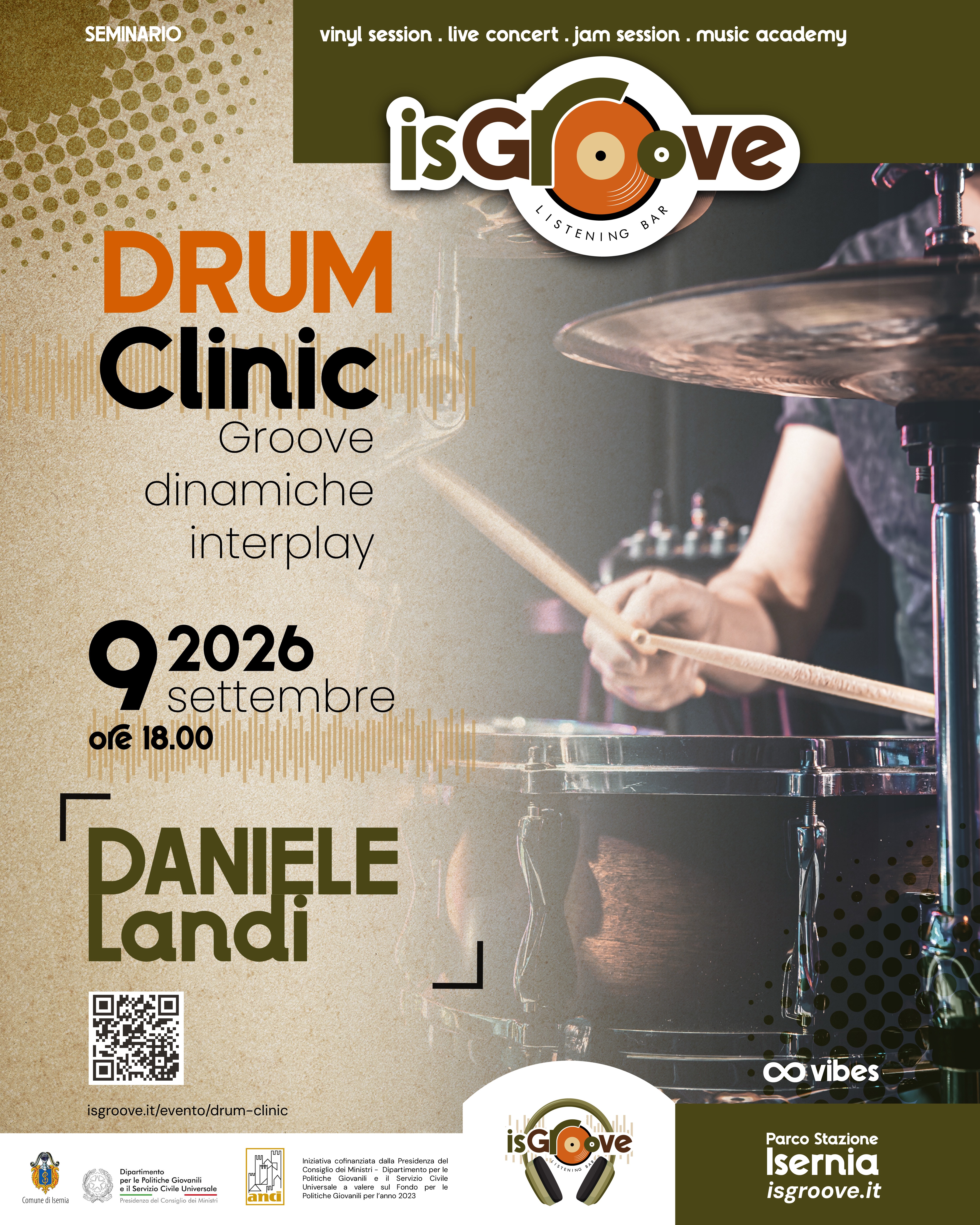 Locandina Drum Clinic